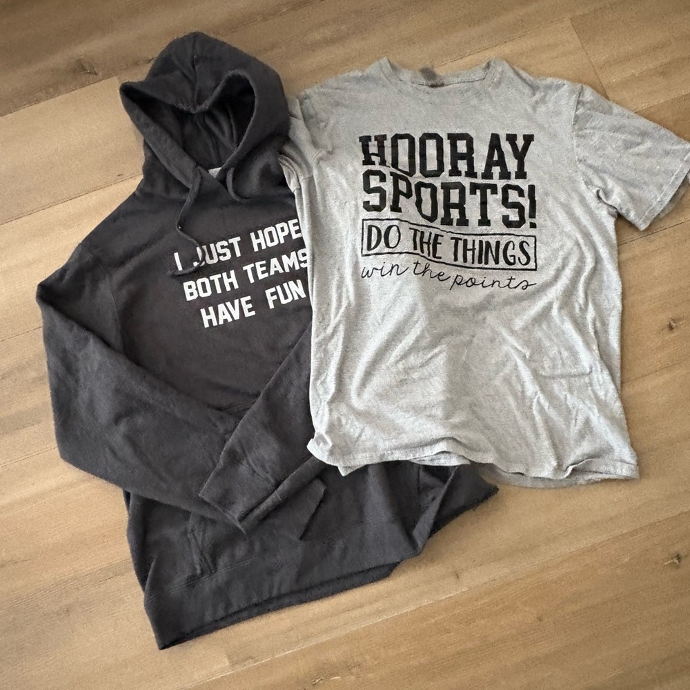 Sports T-Shirt and Hoodie Bundle